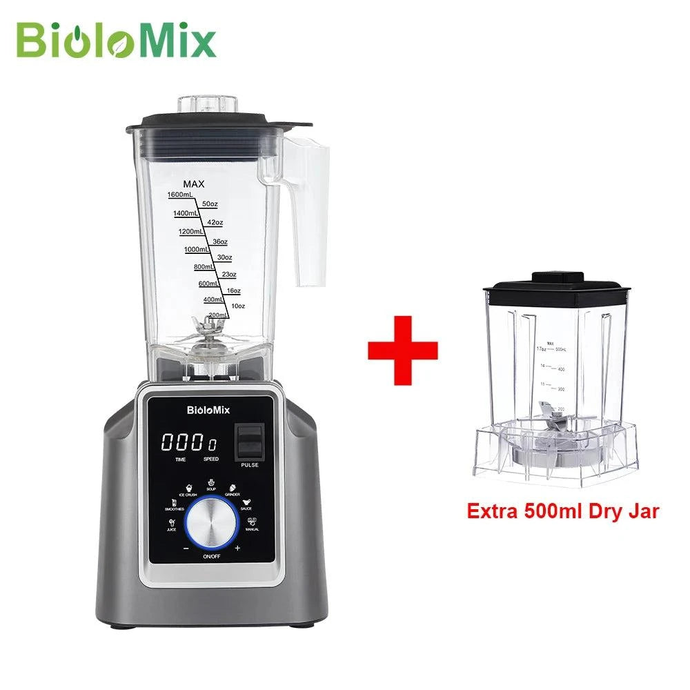 Biolo-Mix Digital BPA FREE 2L Automatic Program, Professional Commercial Blender, Mixer Juicer, Food Processor Ice, Smoothies Fruit