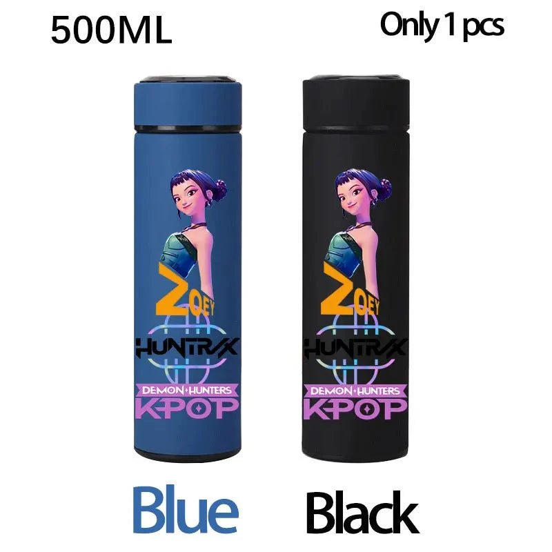 K-Pop Demon Hunters 500ML Stainless Steel Water Bottle