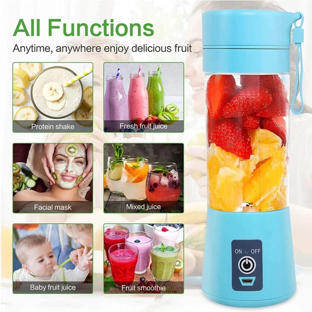 Portable Mini Electric Blender, USB Charging.