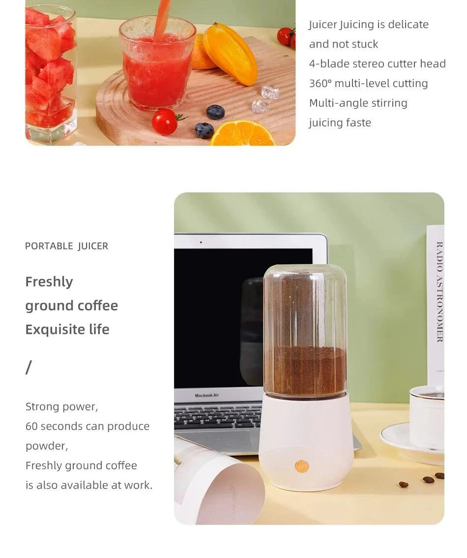 Portable Electric Juicer Blender