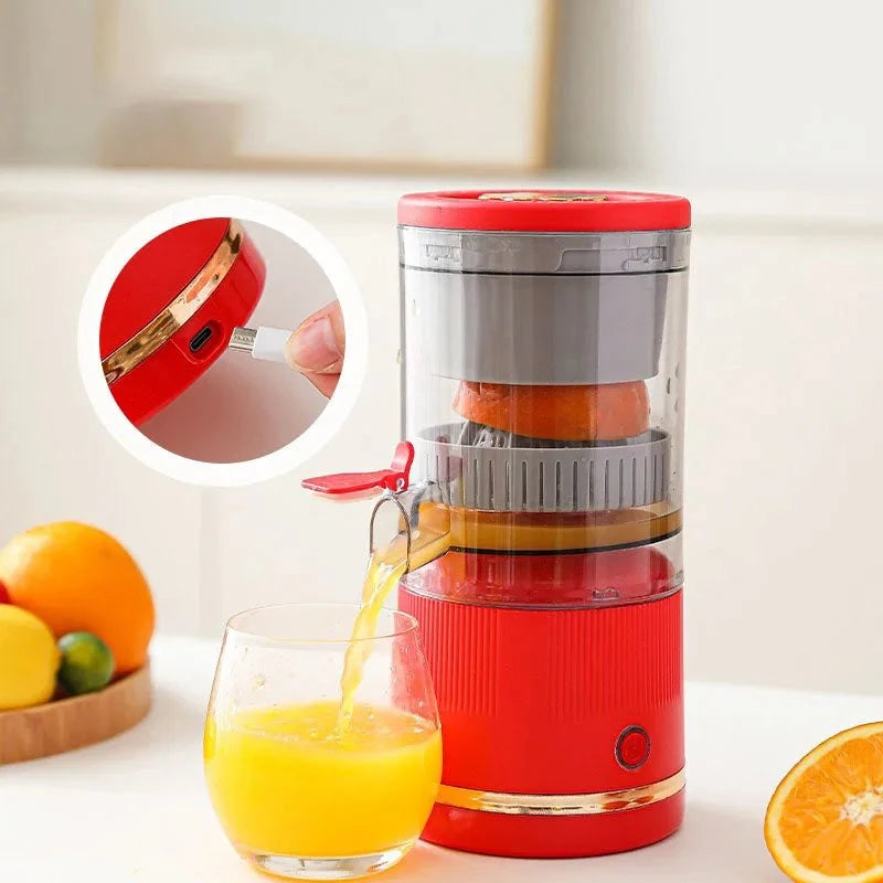 JUSTINLAU Portable Household Juicer Extractor Juice Separating USB Charging Fruit Juice Extractor Multi-functional Juicer