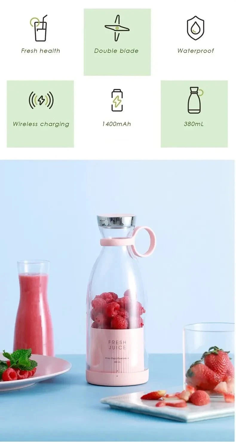 Portable Electric Juicer Blender