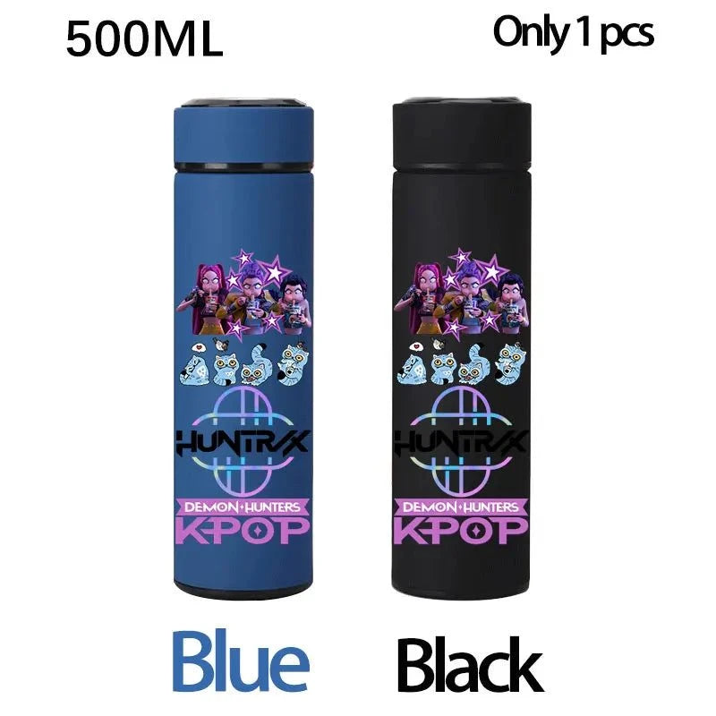 K-Pop Demon Hunters 500ML Stainless Steel Water Bottle