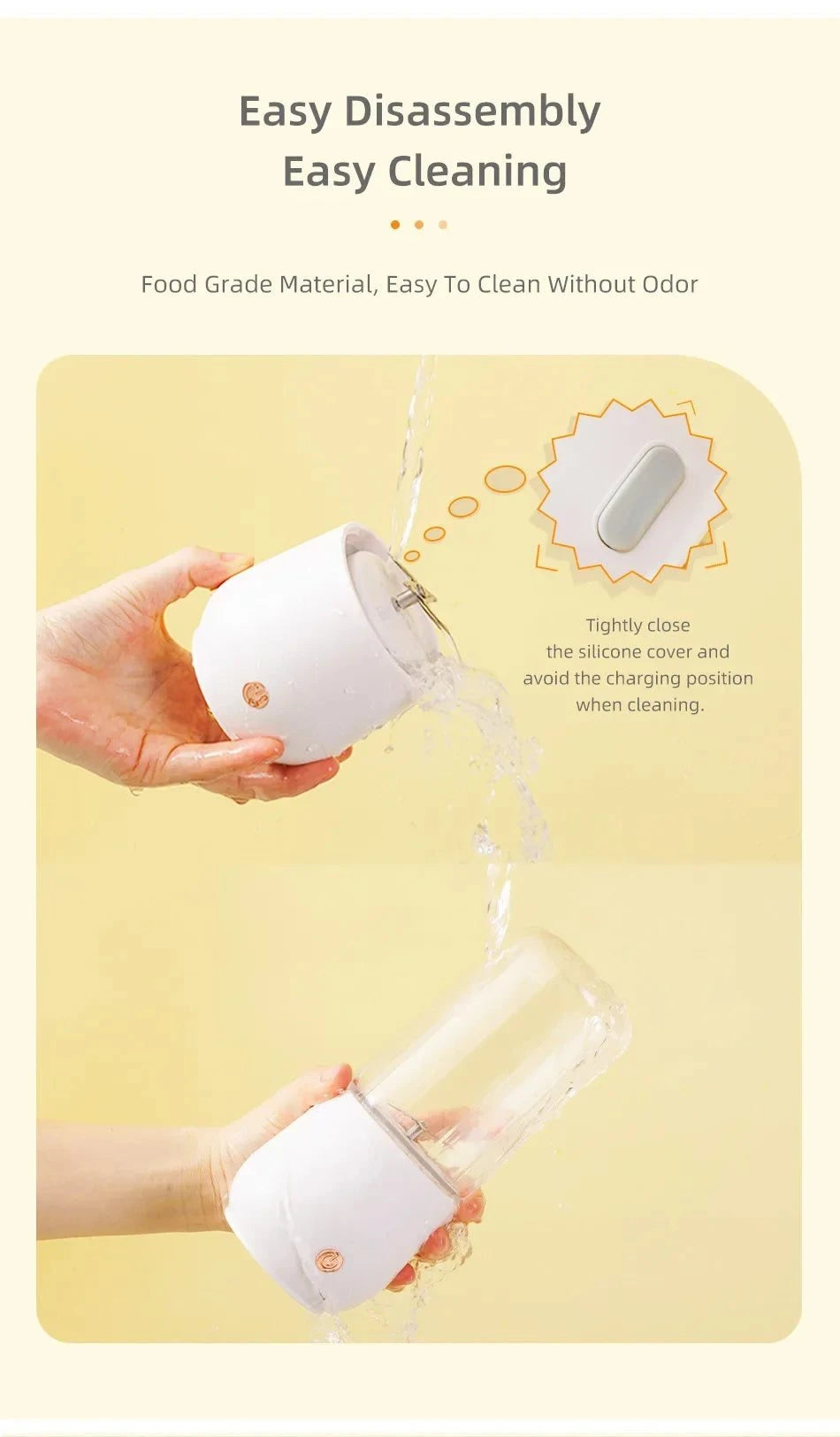 Portable Electric Juicer Blender
