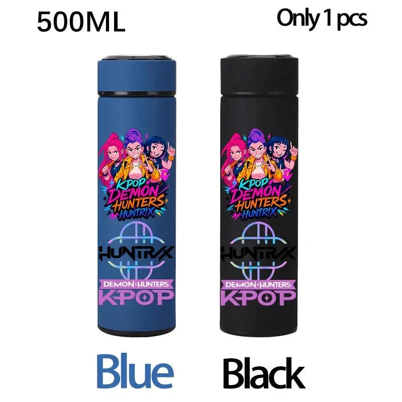 K-Pop Demon Hunters 500ML Stainless Steel Water Bottle