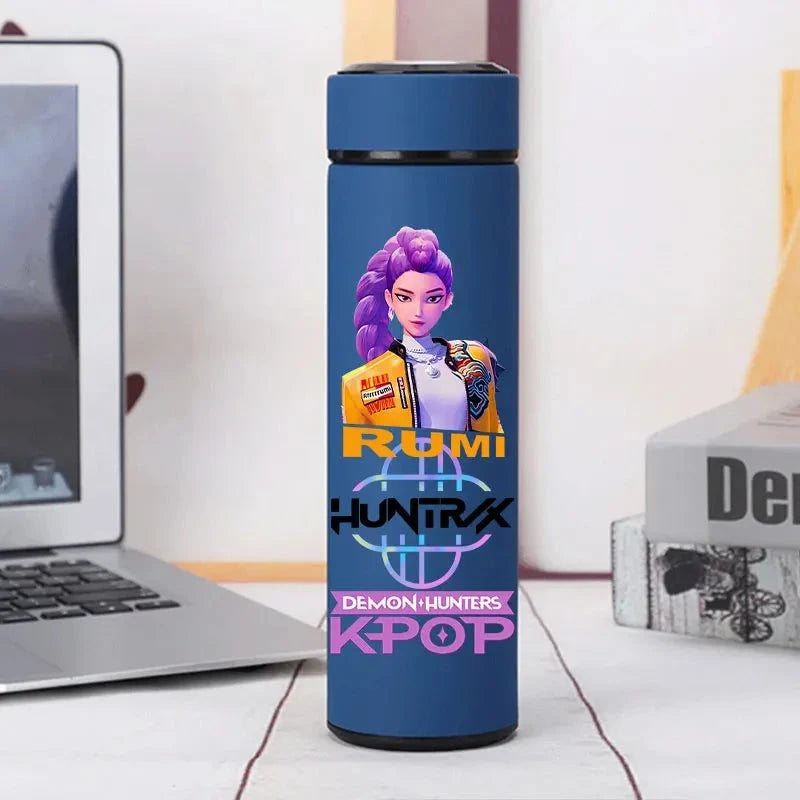K-Pop Demon Hunters 500ML Stainless Steel Water Bottle