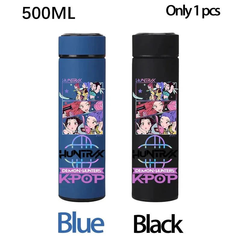 K-Pop Demon Hunters 500ML Stainless Steel Water Bottle