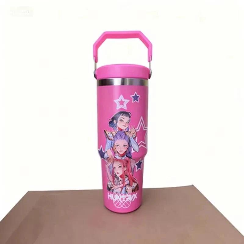 900ml K-Pop Demon Hunters Stainless Steel
