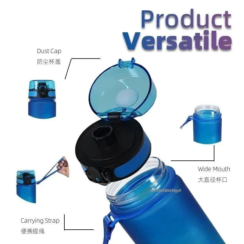 500ML/1000ML Large Capacity Sports Water Bottle