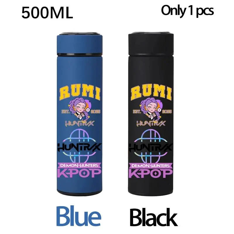 K-Pop Demon Hunters 500ML Stainless Steel Water Bottle