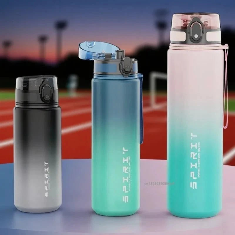 500ML/1000ML Large Capacity Sports Water Bottle