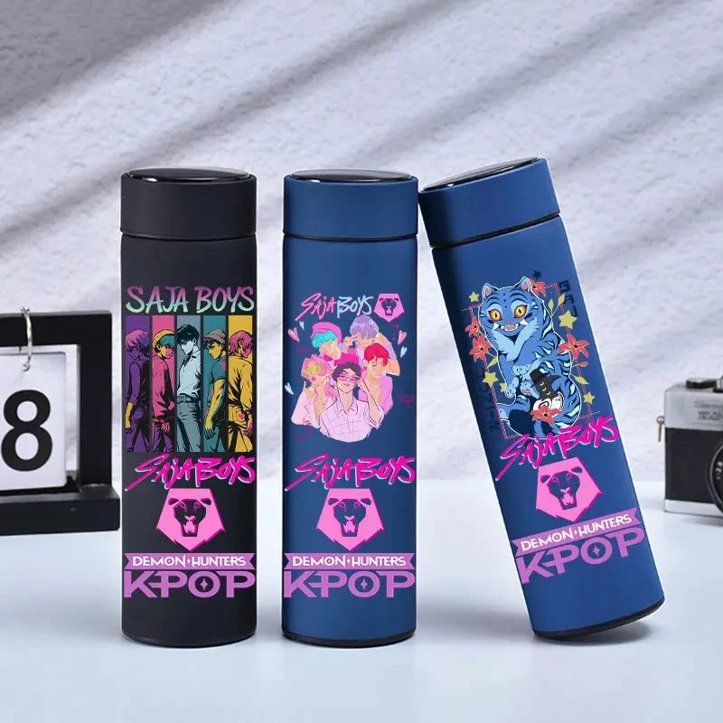 K-Pop Demon Hunters 500ML Stainless Steel Water Bottle