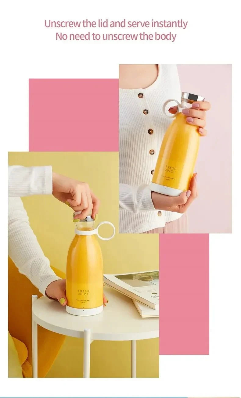 Portable Electric Juicer Blender