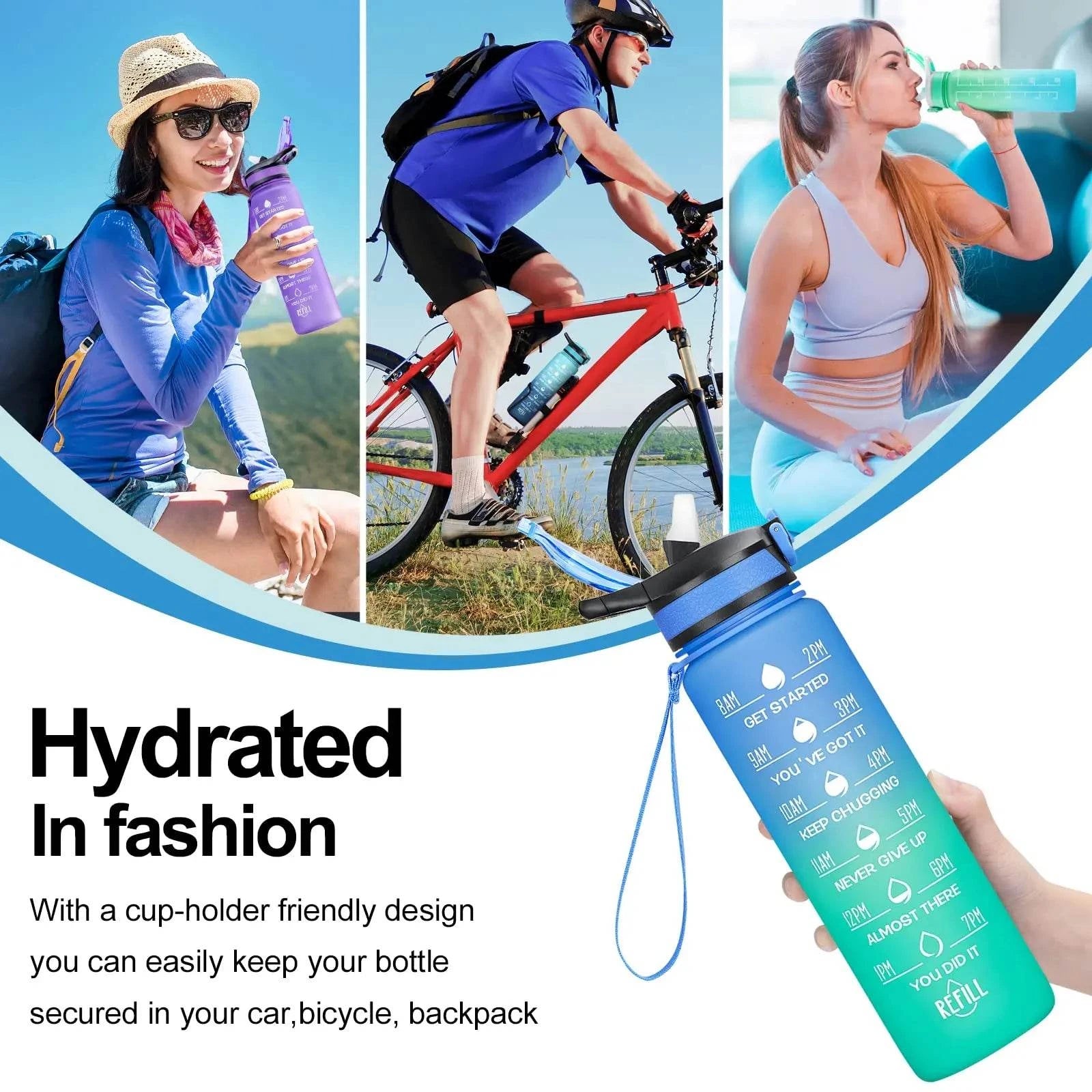 1L -  2 L  Water Bottle Multicolour with specification
