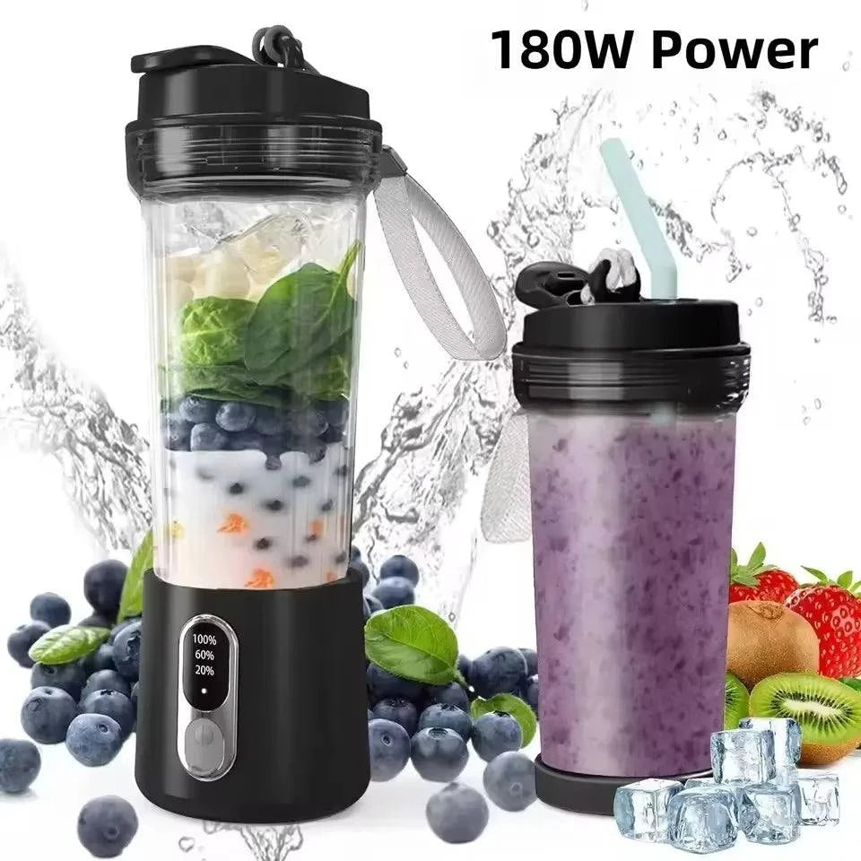 180W Portable Juicer Dual-use Cup USB