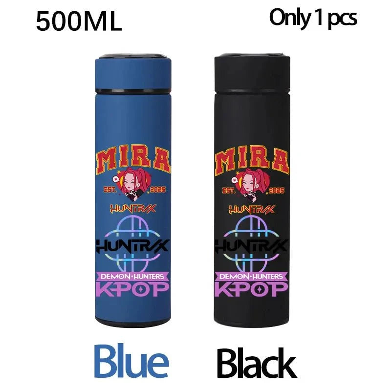 K-Pop Demon Hunters 500ML Stainless Steel Water Bottle