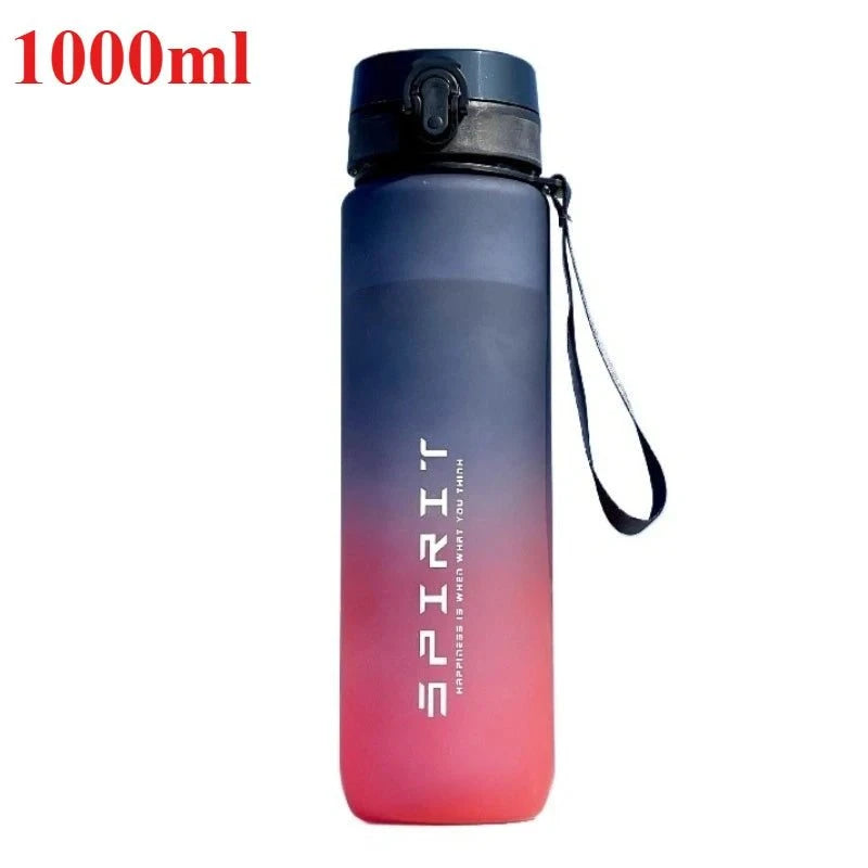 500ML/1000ML Large Capacity Sports Water Bottle