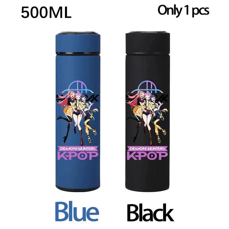 K-Pop Demon Hunters 500ML Stainless Steel Water Bottle