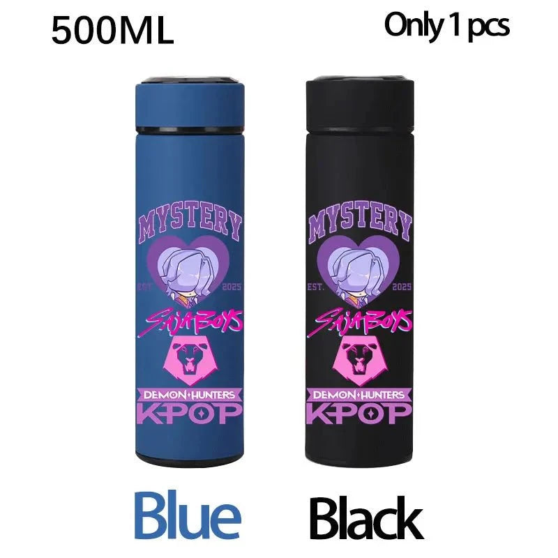 K-Pop Demon Hunters 500ML Stainless Steel Water Bottle