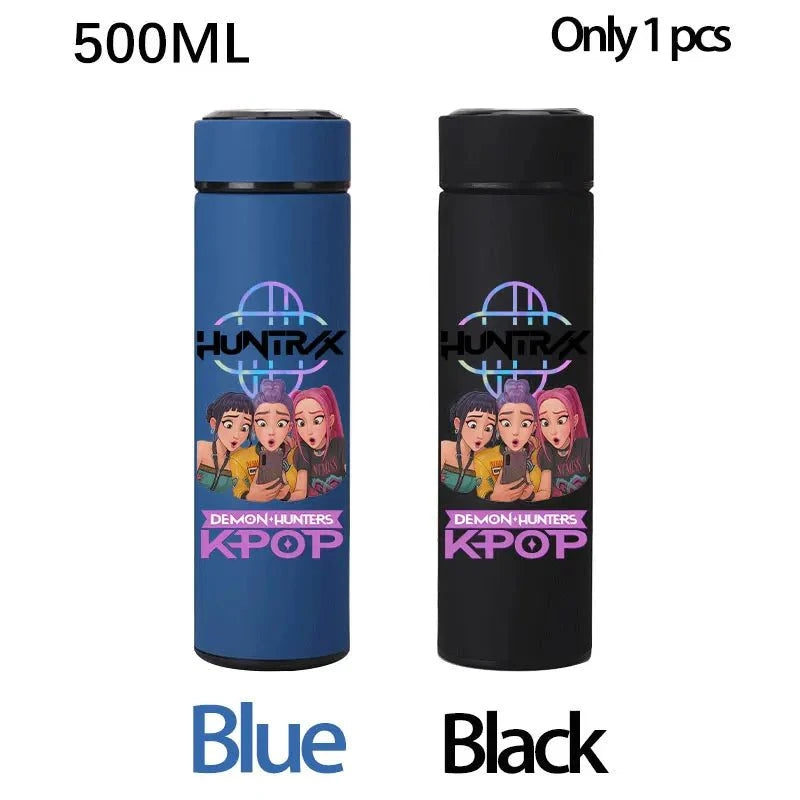 K-Pop Demon Hunters 500ML Stainless Steel Water Bottle