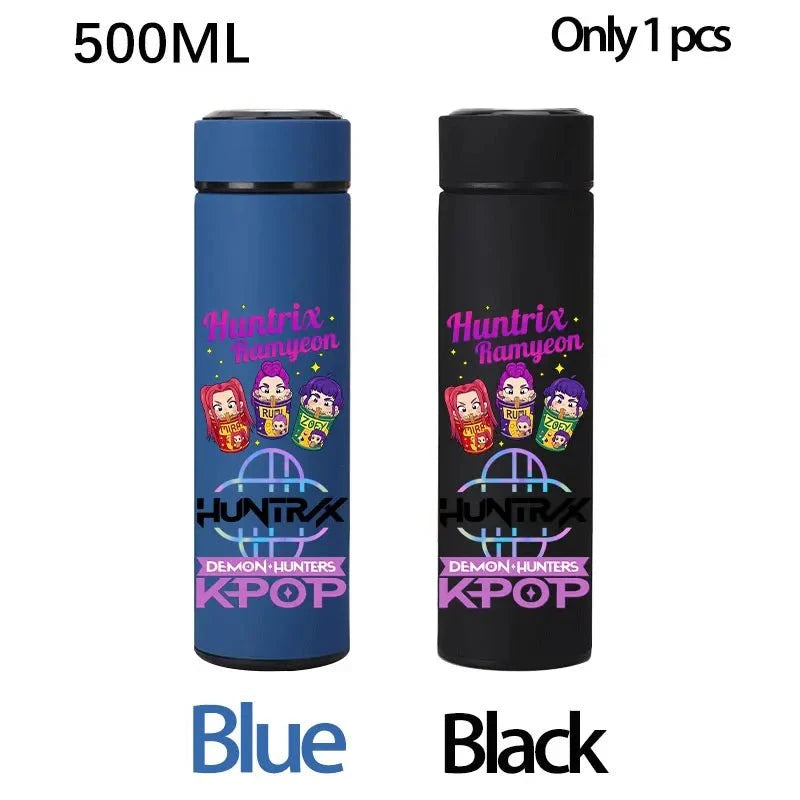 K-Pop Demon Hunters 500ML Stainless Steel Water Bottle