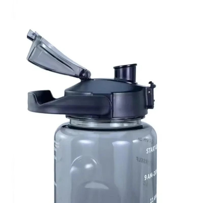 2 Liters Straw Plastic Water Bottle
