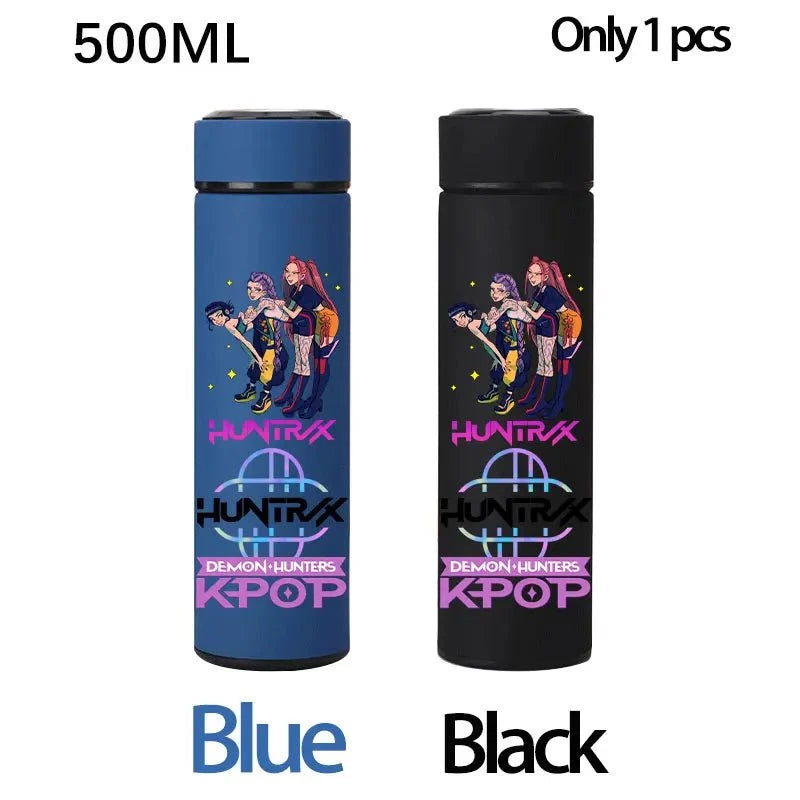 K-Pop Demon Hunters 500ML Stainless Steel Water Bottle