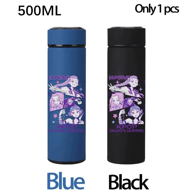 K-Pop Demon Hunters 500ML Stainless Steel Water Bottle