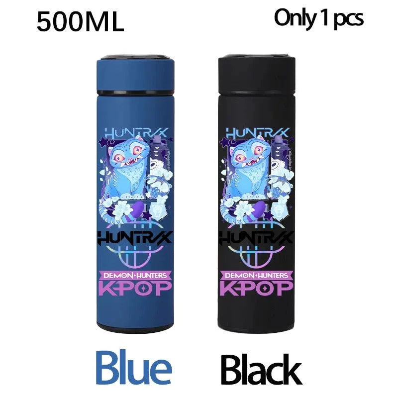 K-Pop Demon Hunters 500ML Stainless Steel Water Bottle
