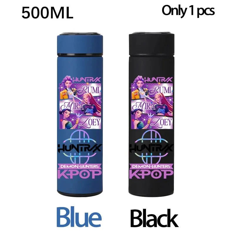 K-Pop Demon Hunters 500ML Stainless Steel Water Bottle