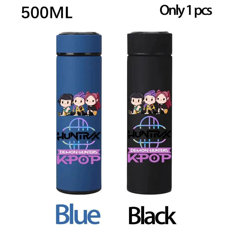 K-Pop Demon Hunters 500ML Stainless Steel Water Bottle