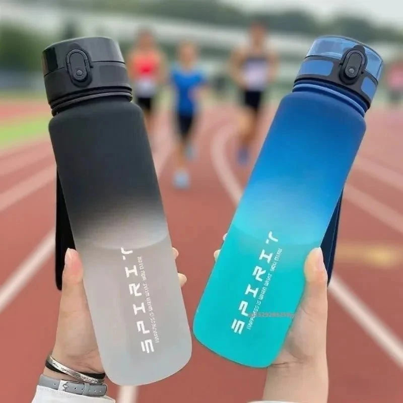 500ML/1000ML Large Capacity Sports Water Bottle